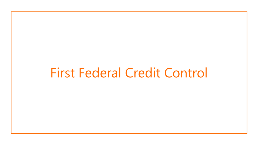 first-federal-credit-control-logo