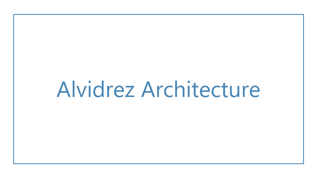 alvidrez-architecture