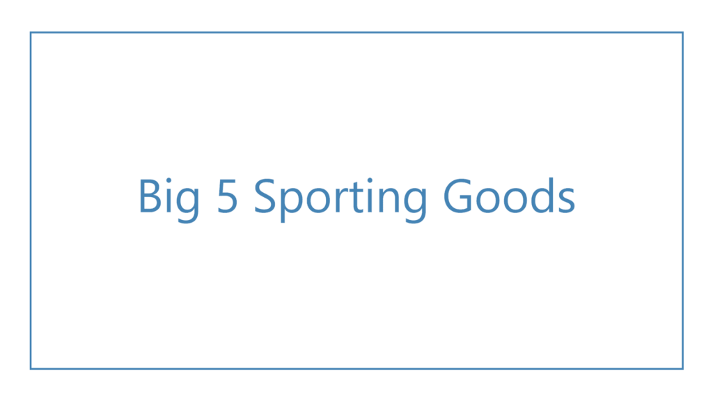 big-5-sporting-goods