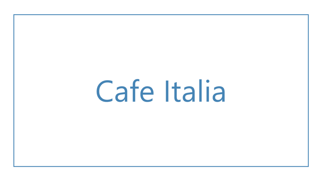 cafe-italia
