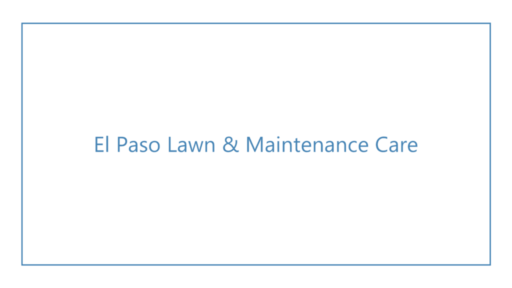 el-paso-lawn-maintenance-care
