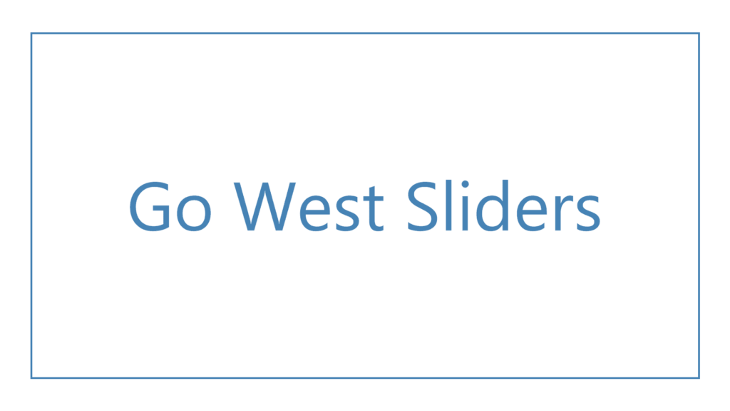 go-west-sliders