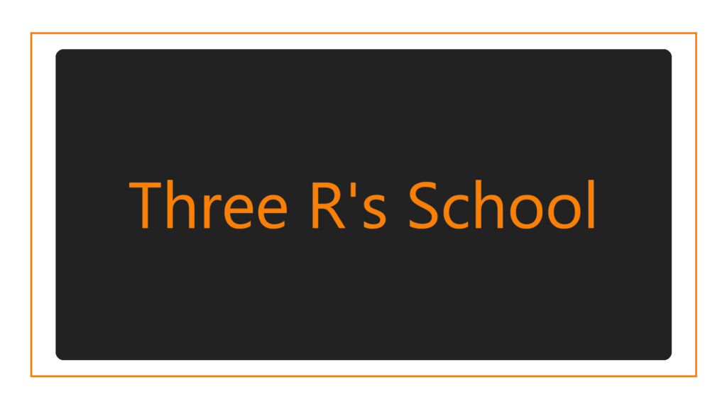 three-rs-school-logo