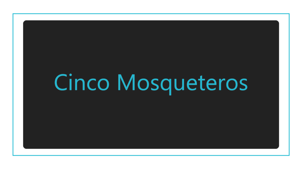 cinco-mosqueteros-logo