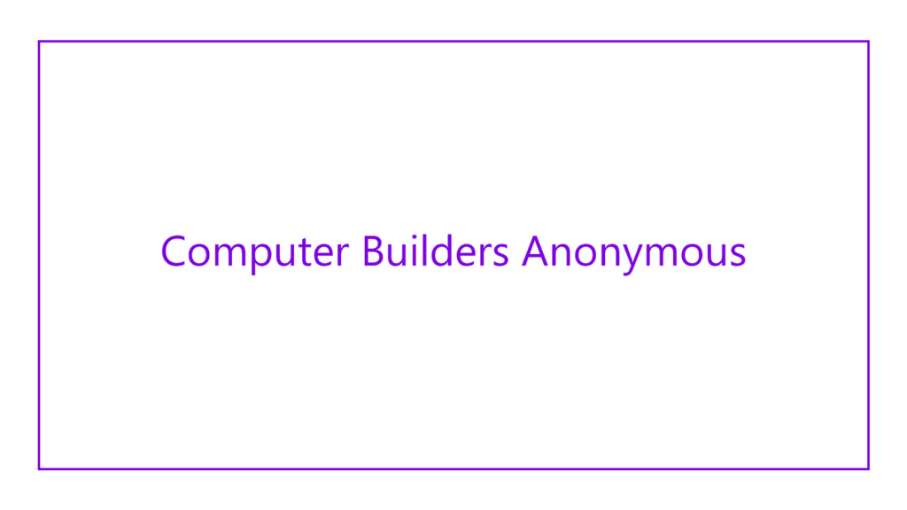 computer-builders-anonymous